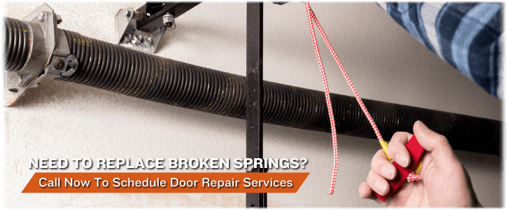 Broken Garage Door Spring Maryville TN